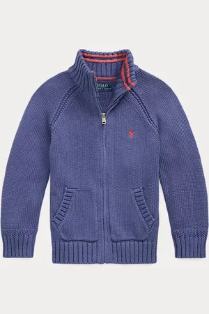 Ralph Lauren Cotton Full-Zip Jumper