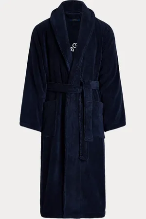 Ralph Lauren Logo-Embroidered Cotton Terry Robe