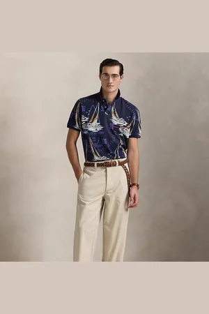 Ralph Lauren Classic Fit Nautical Mesh Polo Shirt