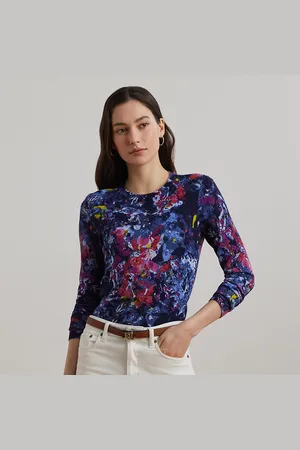 Ralph Lauren Print Cotton-Blend Jumper