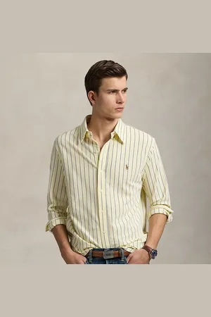 Ralph Lauren Striped Knit Oxford Shirt