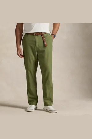 Ralph Lauren Big & Tall - Classic Fit Linen-Cotton Trouser