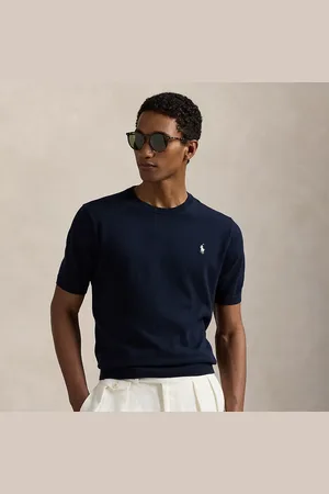 Ralph Lauren Cotton Crewneck Short-Sleeve Jumper