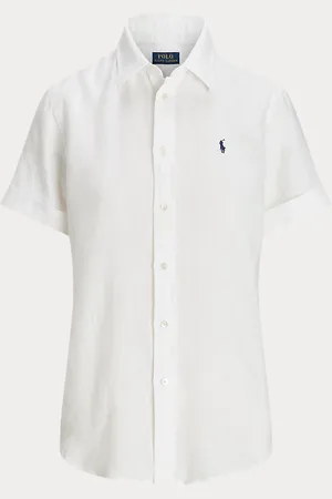 Ralph Lauren Classic Fit Linen Short-Sleeve Shirt