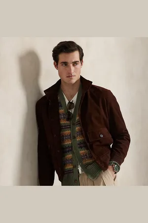 Ralph Lauren Fair Isle Cotton-Blend Cardigan