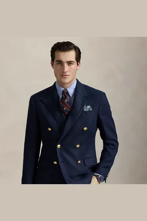 Ralph Lauren Polo Tailored Linen Dobby Jacket