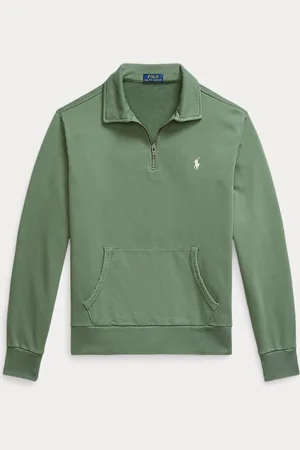 Ralph Lauren Loopback Fleece Quarter-Zip Sweatshirt