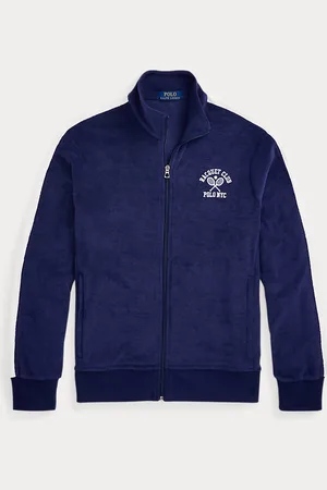 Ralph Lauren Embroidered Terry Track Jacket