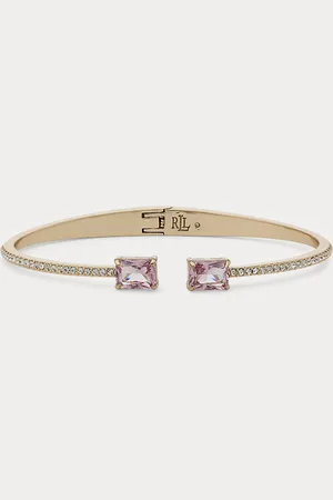 Ralph Lauren Plated Pav?? Stone Cuff Bracelet