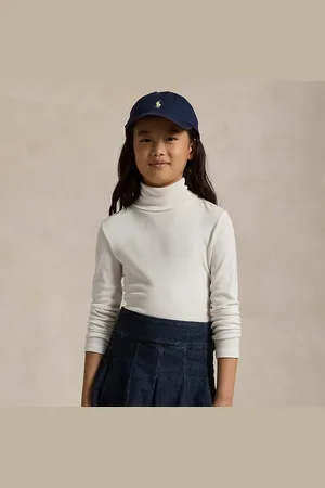 Ralph Lauren Rib-knit Cotton-Blend Turtleneck