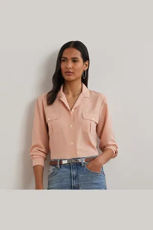 Ralph Lauren Relaxed Fit Crepe Shirt