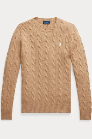 Ralph Lauren Wool-Cashmere Cable Crewneck Jumper