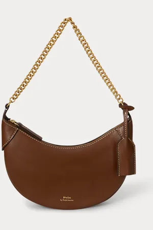 Ralph Lauren Polo ID Leather Mini Chain Bag