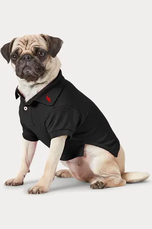 Ralph Lauren Cotton Mesh Dog Polo Shirt