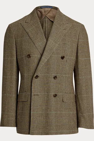 Ralph Lauren Polo Tailored Glen Plaid Suit Jacket
