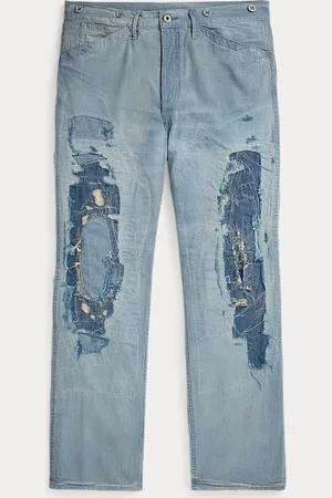 Ralph Lauren Vintage 5-Pocket Repaired Indigo Trouser