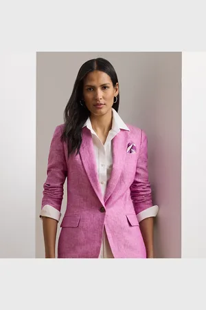 Ralph Lauren Linen Herringbone Blazer