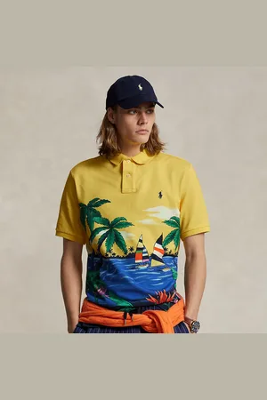 Ralph Lauren Classic Fit Tropical Mesh Polo Shirt