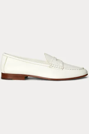 Ralph Lauren Pebbled Leather Penny Loafer