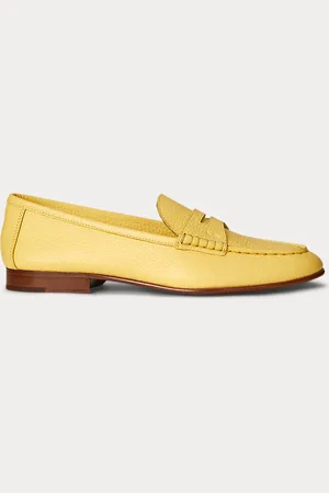 Ralph Lauren Pebbled Leather Penny Loafer