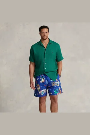 Ralph Lauren Big & Tall - Traveller Classic Fit Bear Swim Trunk