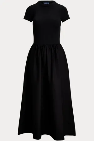 Ralph Lauren Cotton Short-Sleeve Dress