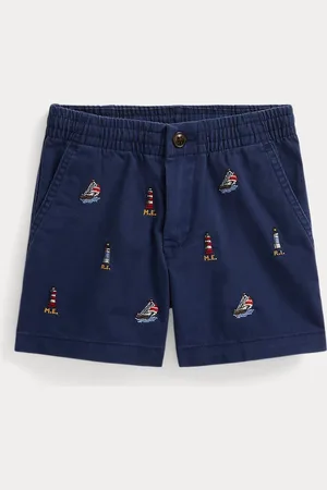 Ralph Lauren Polo Prepster Embroidered Chino Short