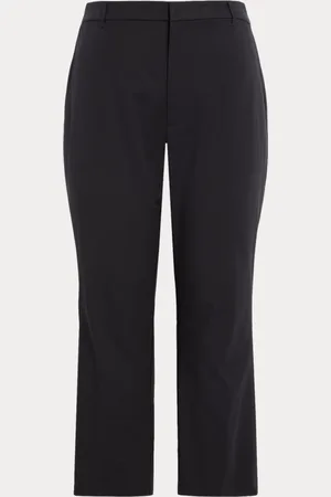 Ralph Lauren Curve - Double-Faced Stretch Cotton Trouser