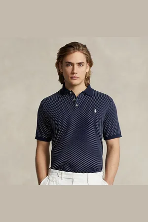 Ralph Lauren Custom Slim Dot Soft Cotton Polo Shirt