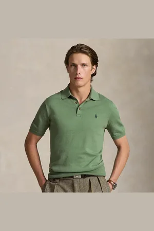 Ralph Lauren Cotton Polo-Collar Jumper