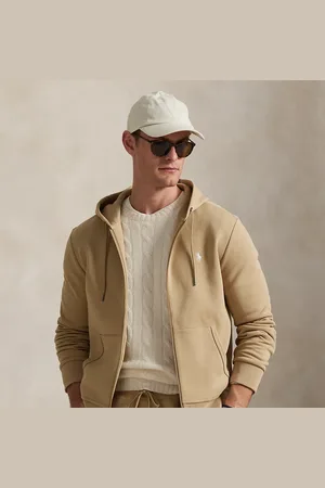 Ralph Lauren Double-Knit Full-Zip Hoodie