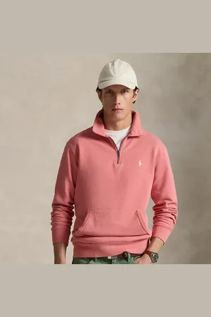 Ralph Lauren Loopback Fleece Quarter-Zip Sweatshirt