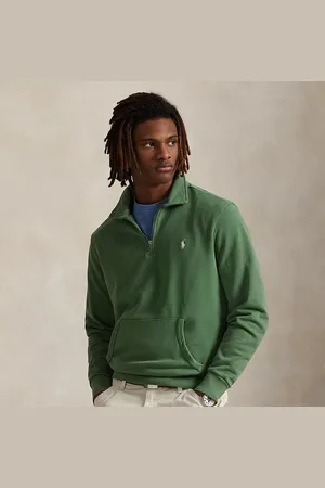 Ralph Lauren Loopback Fleece Quarter-Zip Sweatshirt