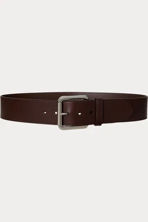 Ralph Lauren Vachetta Leather Wide Belt