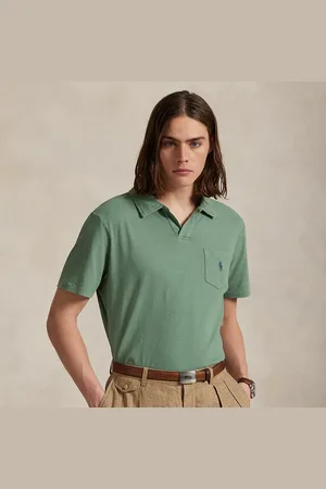Ralph Lauren Standard Fit Cotton-Linen Polo Shirt