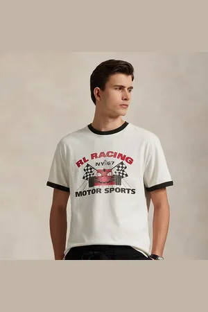 Ralph Lauren Classic Fit Jersey Graphic T-Shirt
