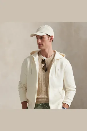 Ralph Lauren Double-Knit Full-Zip Hoodie