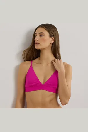 Ralph Lauren V-Neck Triangle Bikini Top