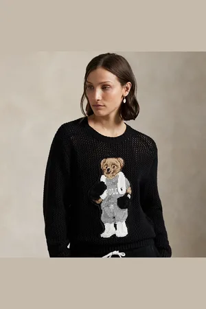 Ralph Lauren Polo Bear Cotton Crewneck Jumper