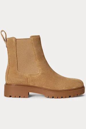 Ralph Lauren Allyson Suede Bootie