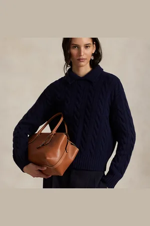 Ralph Lauren Bellport Leather Satchel