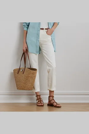 Ralph Lauren Embroidered Relaxed Tapered Jean