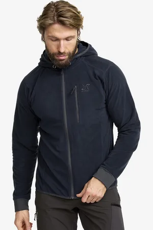RevolutionRace Trekker Hoodie Miehet Thunder Blue, Koko:S - Miehet > Paidat > Fleece & Välikerrokset