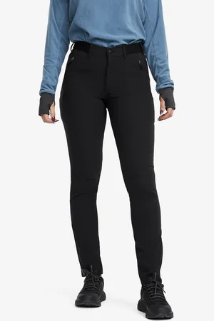 RevolutionRace Ulkoilufarkut - - Daybreak Pants Naiset Black Edition, Koko:L