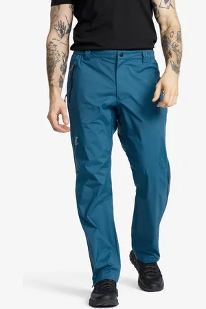 RevolutionRace Arcade 3L Lightweight Pants Miehet Moroccan Blue, Koko:2XL - > Sade- Ja Kuorihousut