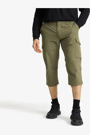 RevolutionRace Adventure 3/4 Cargo Stretch Pants Miehet Kalamata, Koko:2XL - Ulkoiluhousut, Vaellushousut & Retkeilyhousut