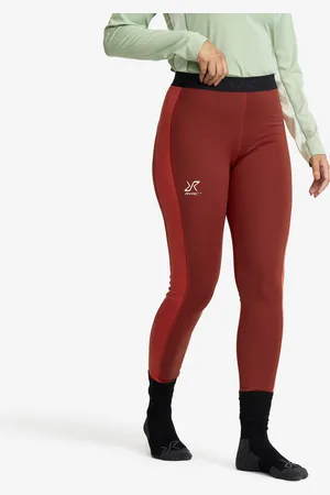 RevolutionRace Uphill Pants Naiset Bossa Nova/Fired Brick, Koko:S - > Aluskerrastot
