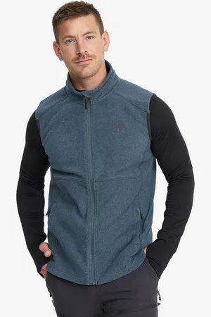 RevolutionRace Essential Fleece Vest Miehet Moonlit Ocean, Koko:2XL - > Liivit