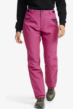 RevolutionRace Silence Proshell 3L Pants Naiset Baton Rouge, Koko:2XL - > Housut > Sade- Ja Kuorihousut