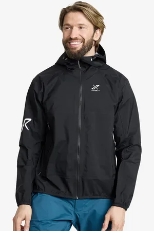 RevolutionRace Arcade 3L Lightweight Jacket Miehet Black, Koko:2XL - > Sade- Ja Kuoritakit